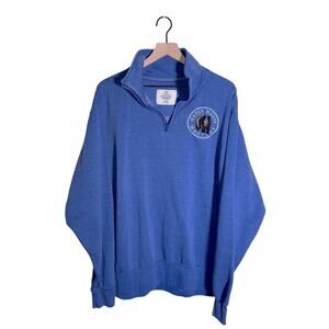 MANGY MOOSE quarter zip Montana embroidered Pullover 2XL